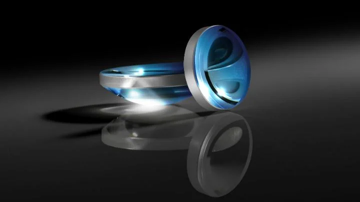 Hot Sales 90mm Glass Concave Lens with Sliver Coating