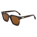 Embellished Square Acetate Sunglasses