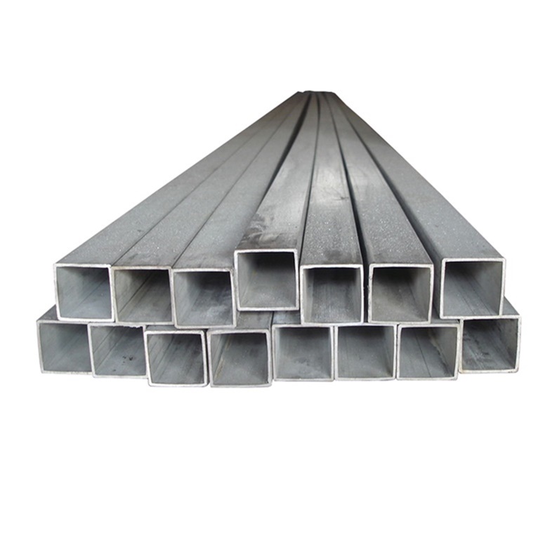 ASTM204 / 304/316 Pipe carré en acier inoxydable