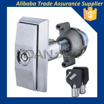 Popular T-handle vending machine lock with tubular key