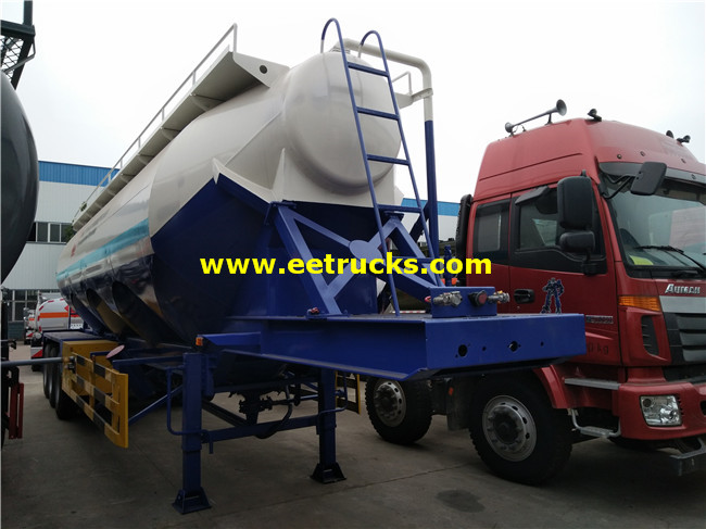 45m3 Bulk Dry Powder Tanker Trailers