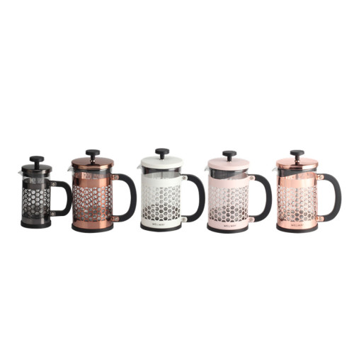 Color Painting Glass coffee french press