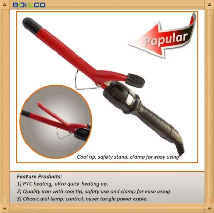 The electric wand hair curler ceramic barrel always a good hair curler