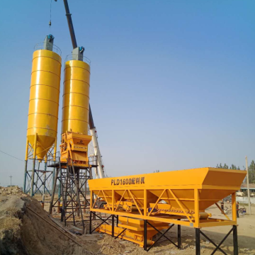 Silo de cemento para planta de lotes de concreto