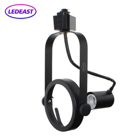 LEDEAST HTF30 Indoor LED Spotlight Housing PAR30 Aluminum Track Lamp Fixtures With Gimbal Ring