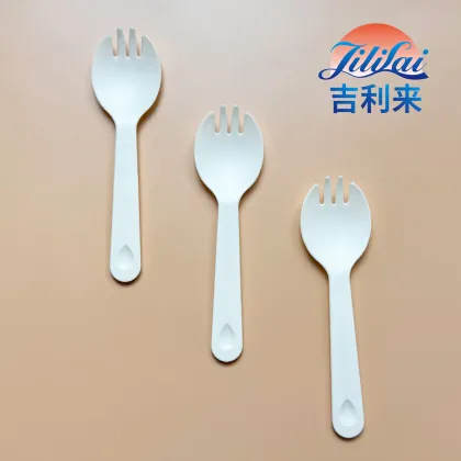 Luxury Mousse Fork and Spoon Dessert Set