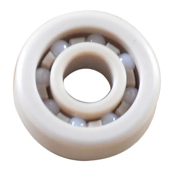 Open typed plastic bearing high quality ball bearing for industrial purpose