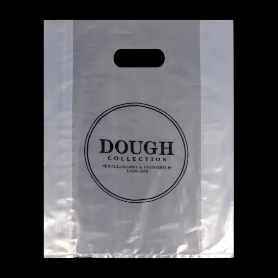 Polythene Bags Printing Clear Die Cut Bag