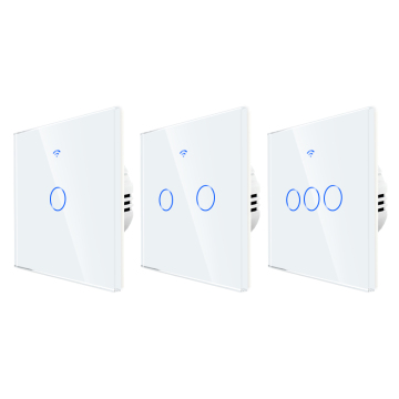 Bingoelec 1Gang1Way RF433 Smart Wall Touch Switch
