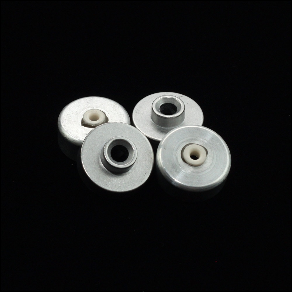 Textile machine parts - Aluminum hot box cap