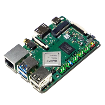 Rock 3 Model A: 2 GB/4GB ARM Cortex-A55 Single Board Computer med Rockchip RK3568