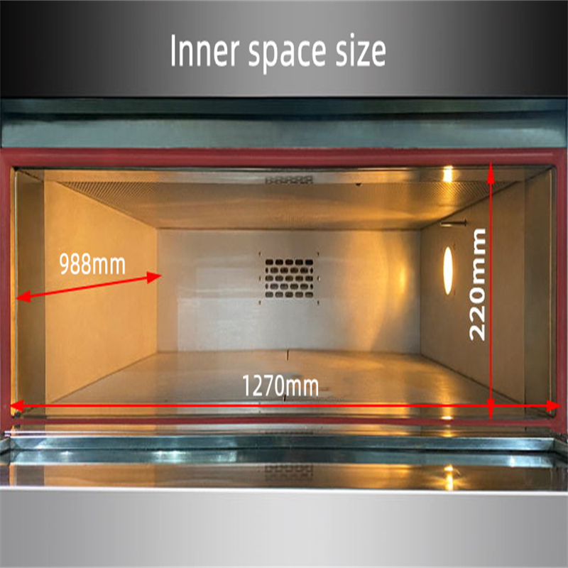Electric 4 Deck 20 Trays Stainless Steel Baking Oven for Bakery Equipment