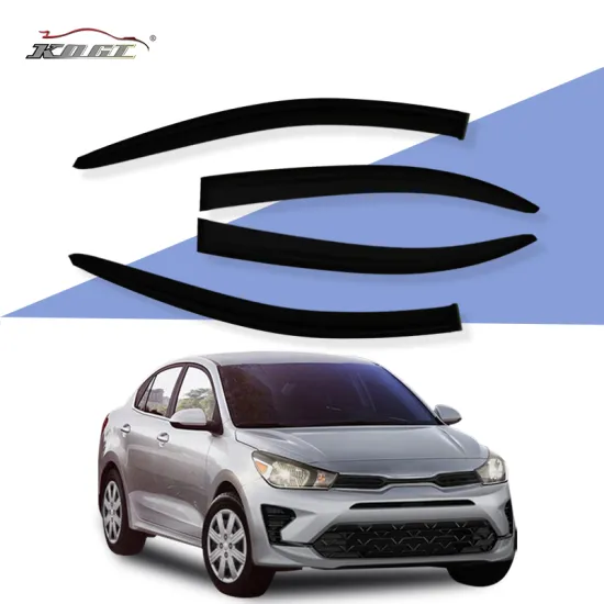 KIA Car Window Deflectors In-Channel Rain Guards Side Visors