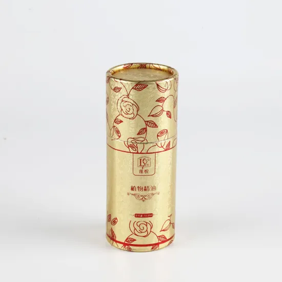 Custom Luxury Perfume Cylinder Packaging Box