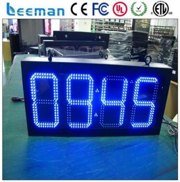 gps synchronization led time temperature sign 6 digit led countdown timer LED Clock Display 7 Segment