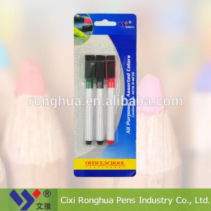 glitter magnetic whiteboard marker pen whiteboard eraser