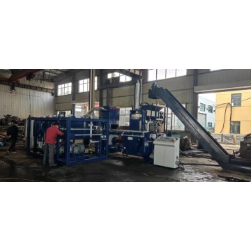 Steel Chips Shavings Briquette Recycling Press Machine