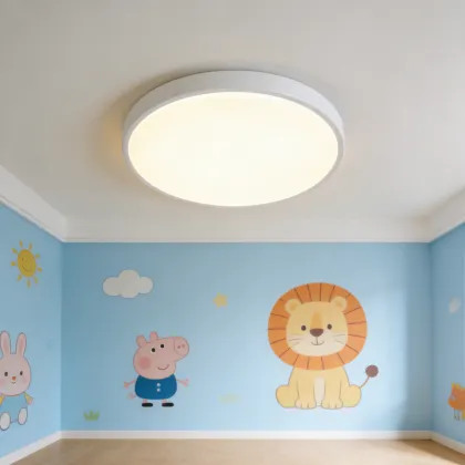 Balanced glow LED ceiling fixture