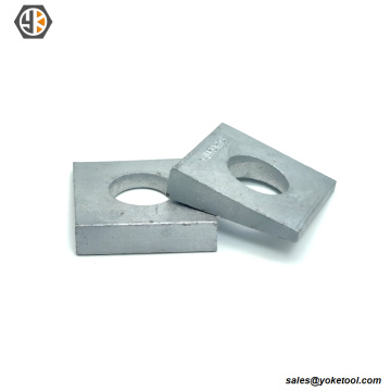 ASTM F436 Закаленные конические шайбы, оцинкованные