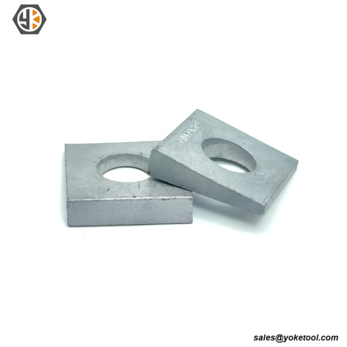 Шайба из ковкого железа квадрата 3/4 со скошенной кромкой