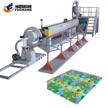 FC-200 EPE Foam Sleeping Mat Making Machine in Africa