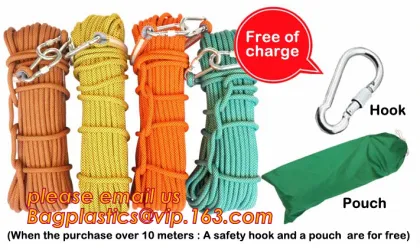 climbing rope, protective escape rope polyester rope, escape rope, High-altitude escape rope rescue rope(fire escape,rescue,fire