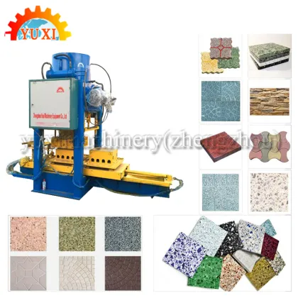 Terrazzo Floor Tile Paving Machine: Artificial Stone Tile Making Equipment