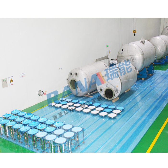 Бак для падкладкі з фторопласта PTFE