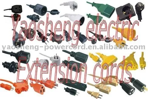 Extension power cord