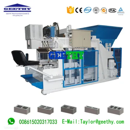 German Zenith 913 Concrete Block Making Machine