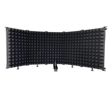 GPUB Z140 Portable Folding Recording Microphone with Isolation Shield