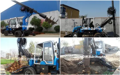 best quality construction machinery piling machine with cockpit, pile driver