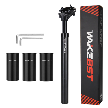 WAKE Bike Seat Posts - Adjustable Aluminum Seatpost for MTB and Road Bikes