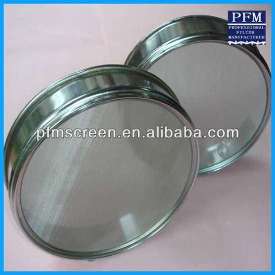 Stainless Steel Test Sifter,Double Layers Frame