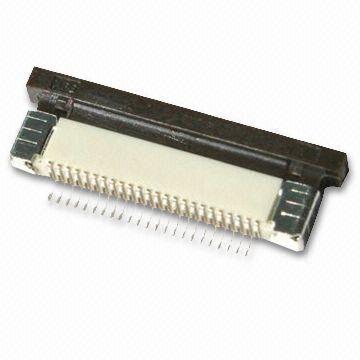 FPC Connector in 1.00mm Pitch with Poles of 4 to 40