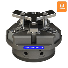 Прецизионный пневматический параллельный захват с тремя когтями