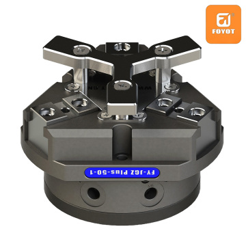 Прецизионный пневматический параллельный захват с тремя когтями