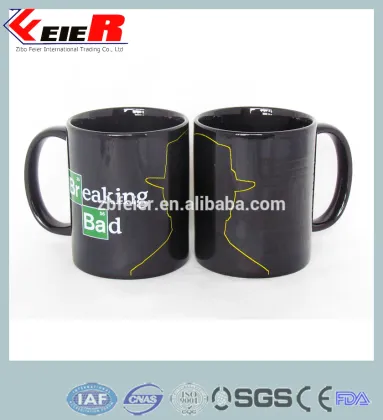 11 oz heat sensitive color changing mugs