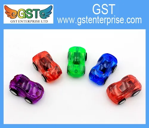 Mini Transparent color Pull Back Racing Cars