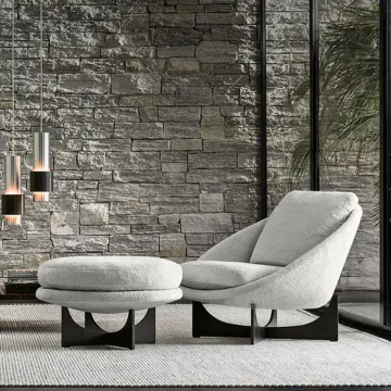 Italian Living Room Unique Design Lazy Leisure Chair