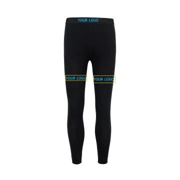 Custom LOGO Manufacturer Factory 100% Merino Wool Women's Thermal Long John Bottom Pant