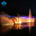 Fuente de agua de danza musical