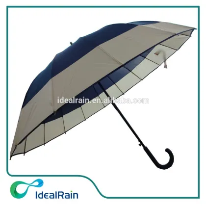 Standard metal frame 190t pongee umbrella fabric 100% polyester