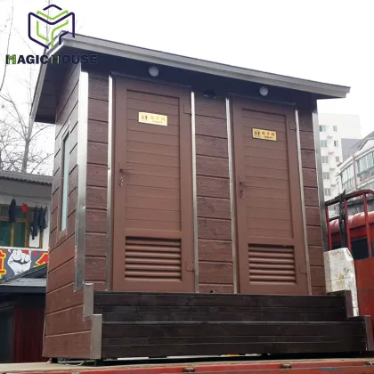 China HUIDA Rotomolding plastic material portable outdoor composting toilet for sale
