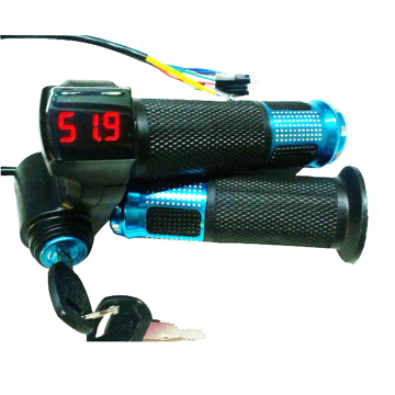 Triciclo de bicicleta eléctrica triciclo E manillar y control de bicicleta