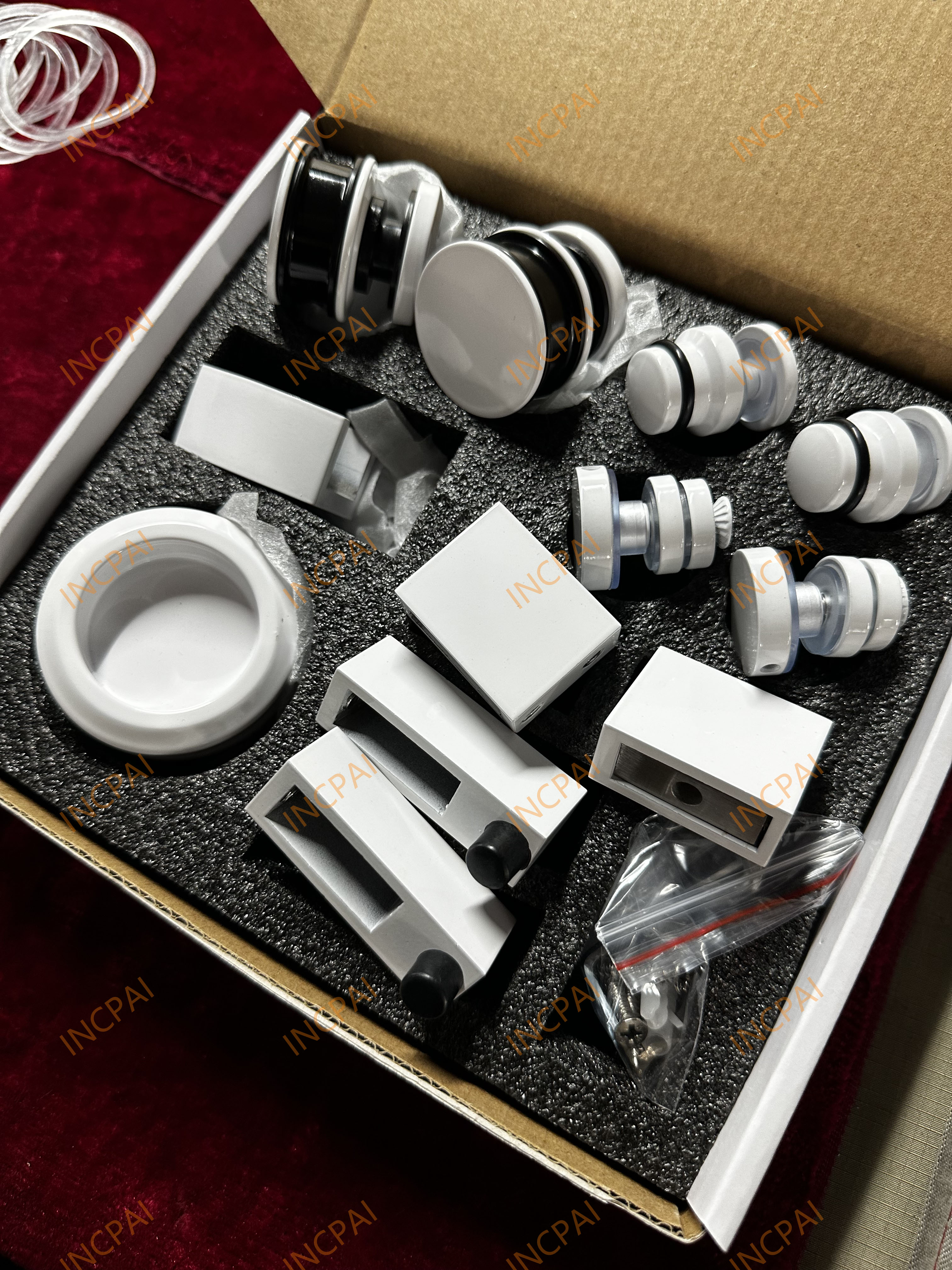 sliding shower door hardware