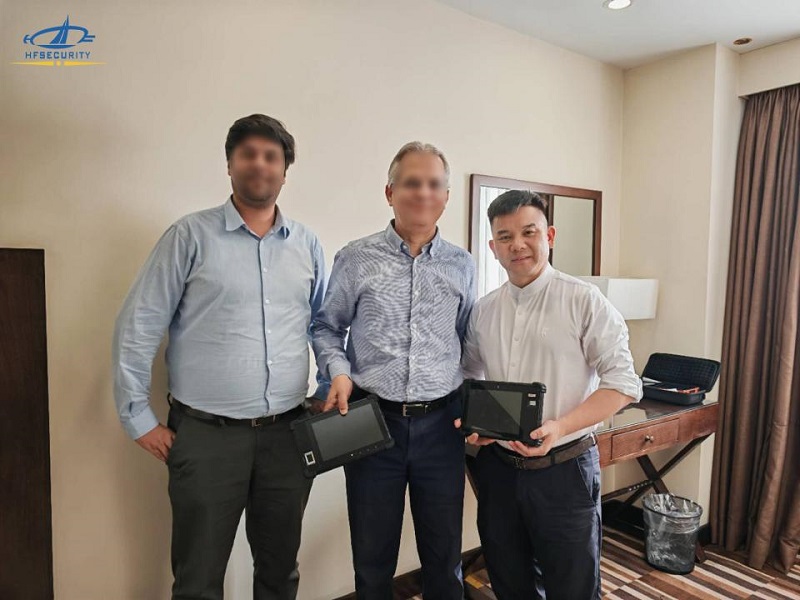 HFSecurity visits Pakistan, biometric identity authentication solutions are favored by customers