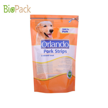 Bolsa de envasado de alimentos para mascotas laterales 5 ~ 10 kg