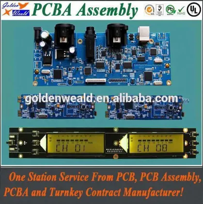 FR4 72um cooper pcb assembly maker tablet pc pcba