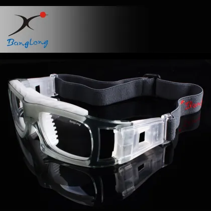 Crystal color frame clear football basketball eyewear goggles
